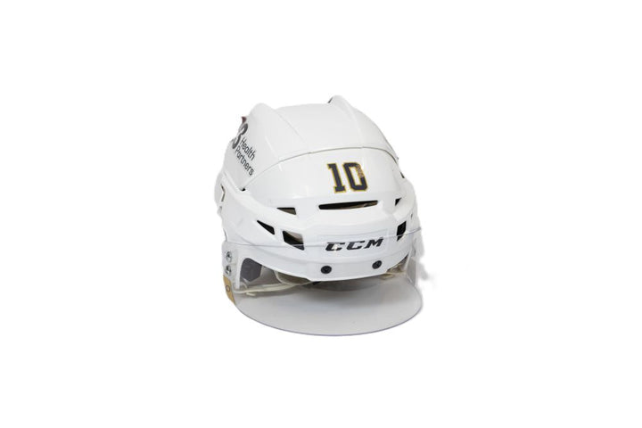 Game-Used: #10 Nicolas Roy Helmet-15103
