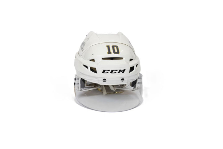 Game-Used: #10 Nicolas Roy Helmet-15147