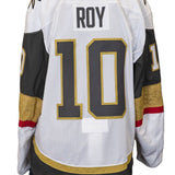 Game-Used: #10 Nicolas Roy  2024-2025 White Jersey (Circa Patch) - 19353
