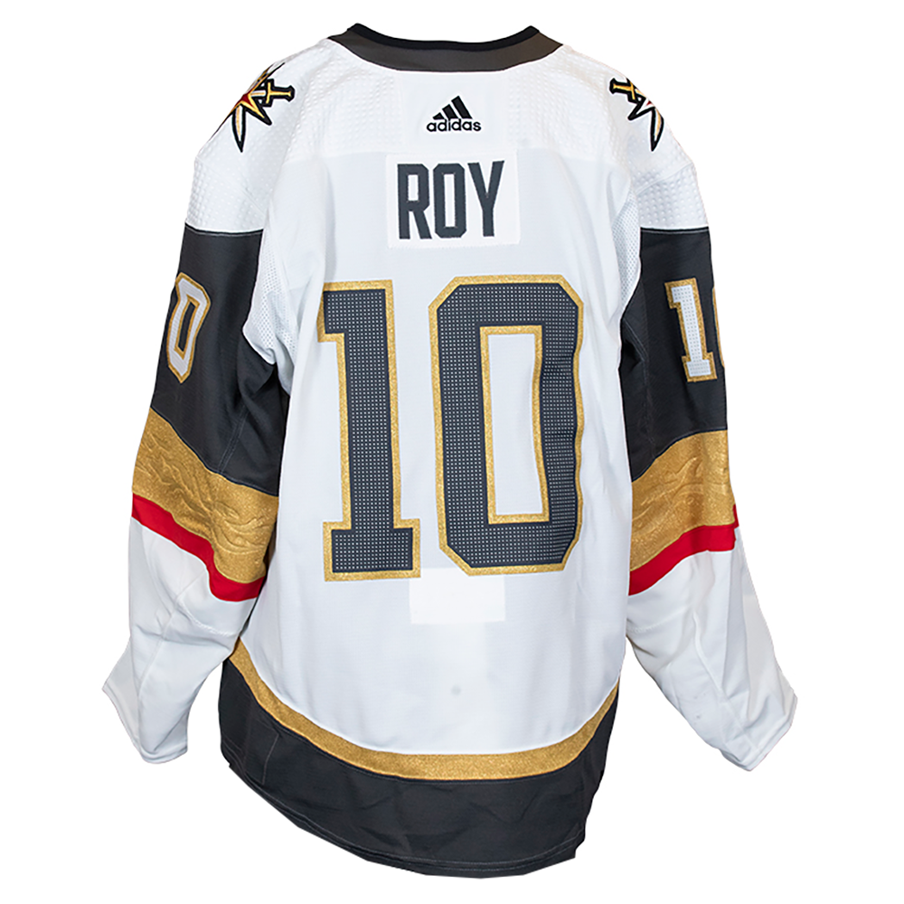 #10 Nicolas Roy Game-Worn Stanley Cup Final Away Jersey - SC142