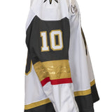 Game-Used: #10 Nicolas Roy  2024-2025 White Jersey (Circa Patch) - 19353