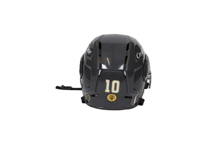Game-Used: #10 Nicolas Roy Helmet-19376