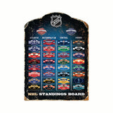 NHL Magnetic Standings Board