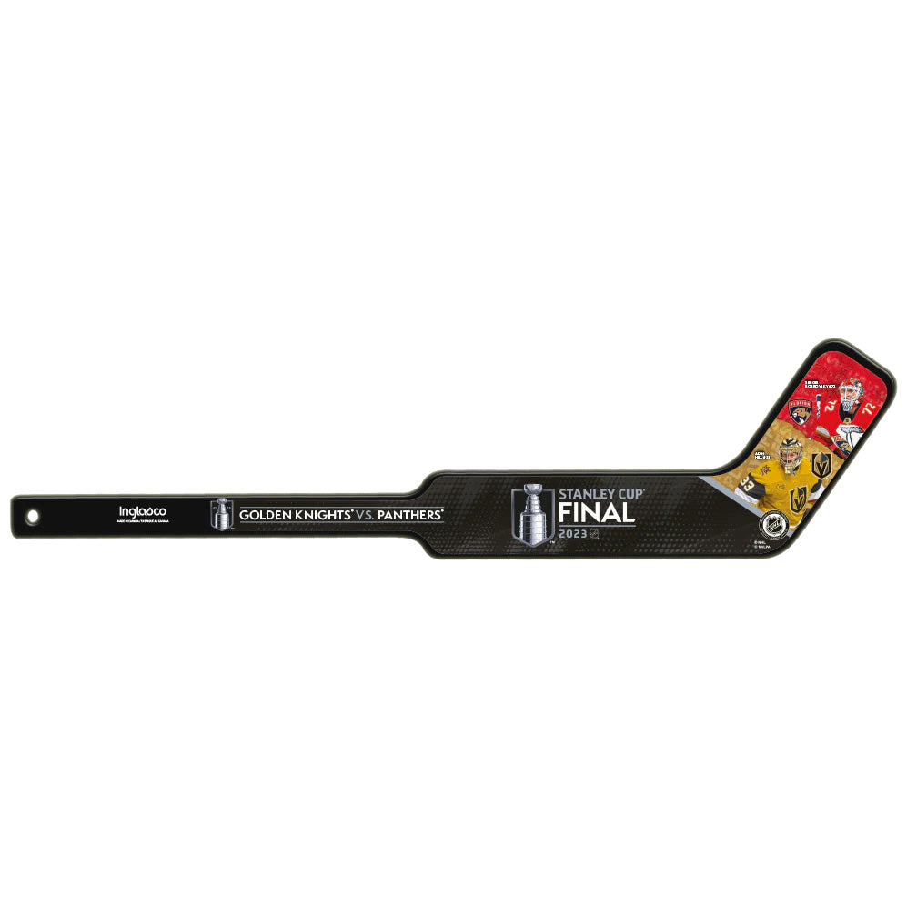 Vegas Golden Knights 2023 Stanley Cup Final Mini Goalie Match-Up Stick - Vegas Team Store