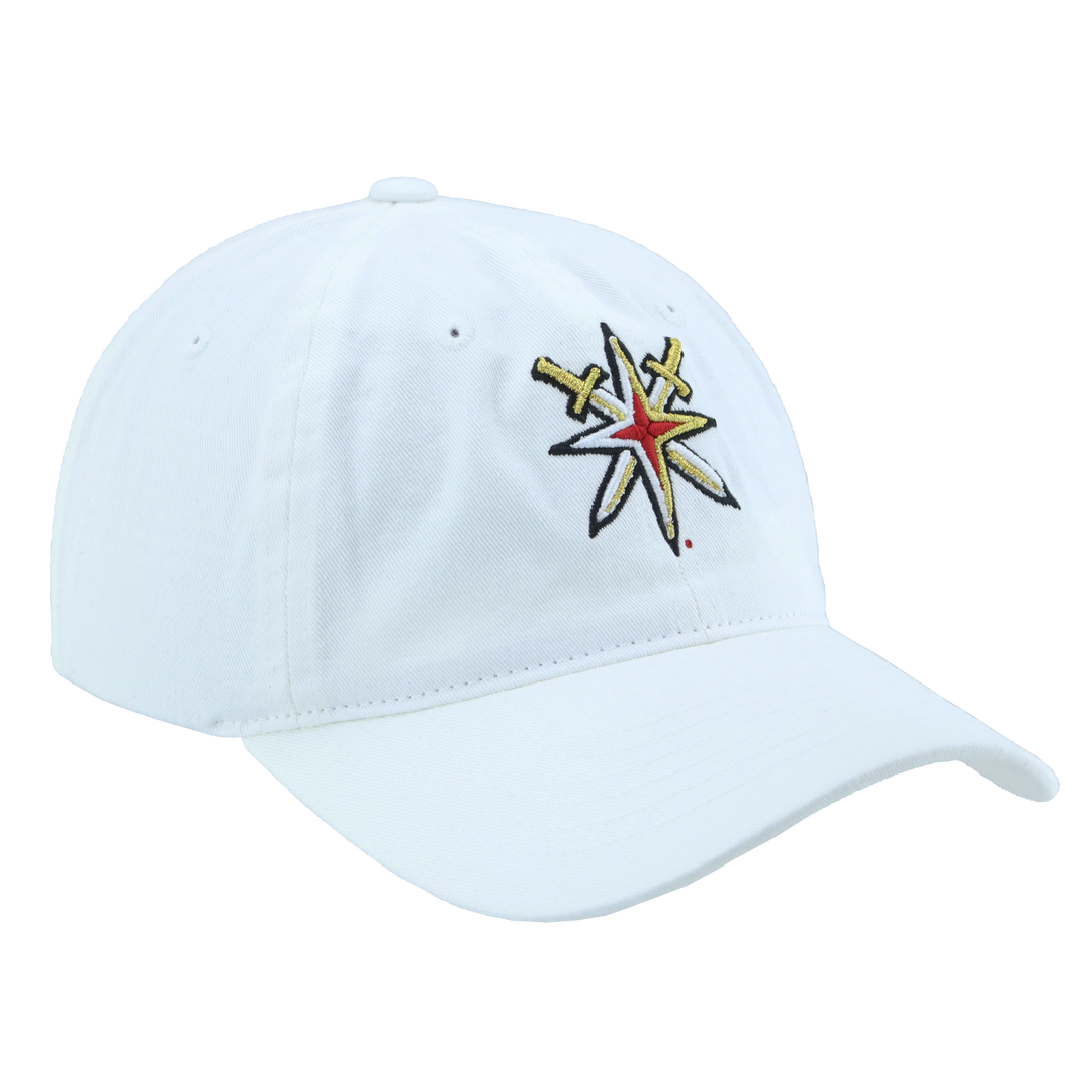 Vegas Golden Knights White Zephyr Scholarship Adjustable Hat