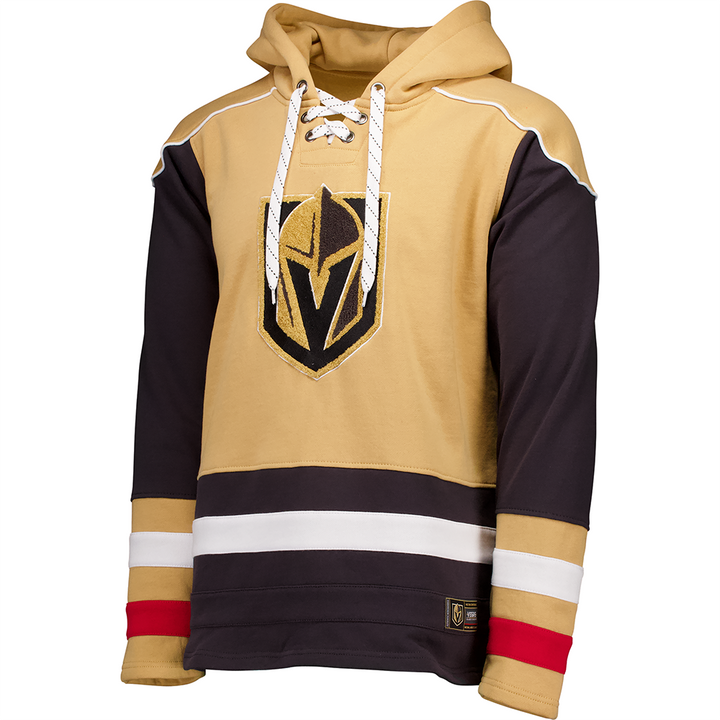 Vegas Golden Knights Primary Hockey Stripe Hoodie