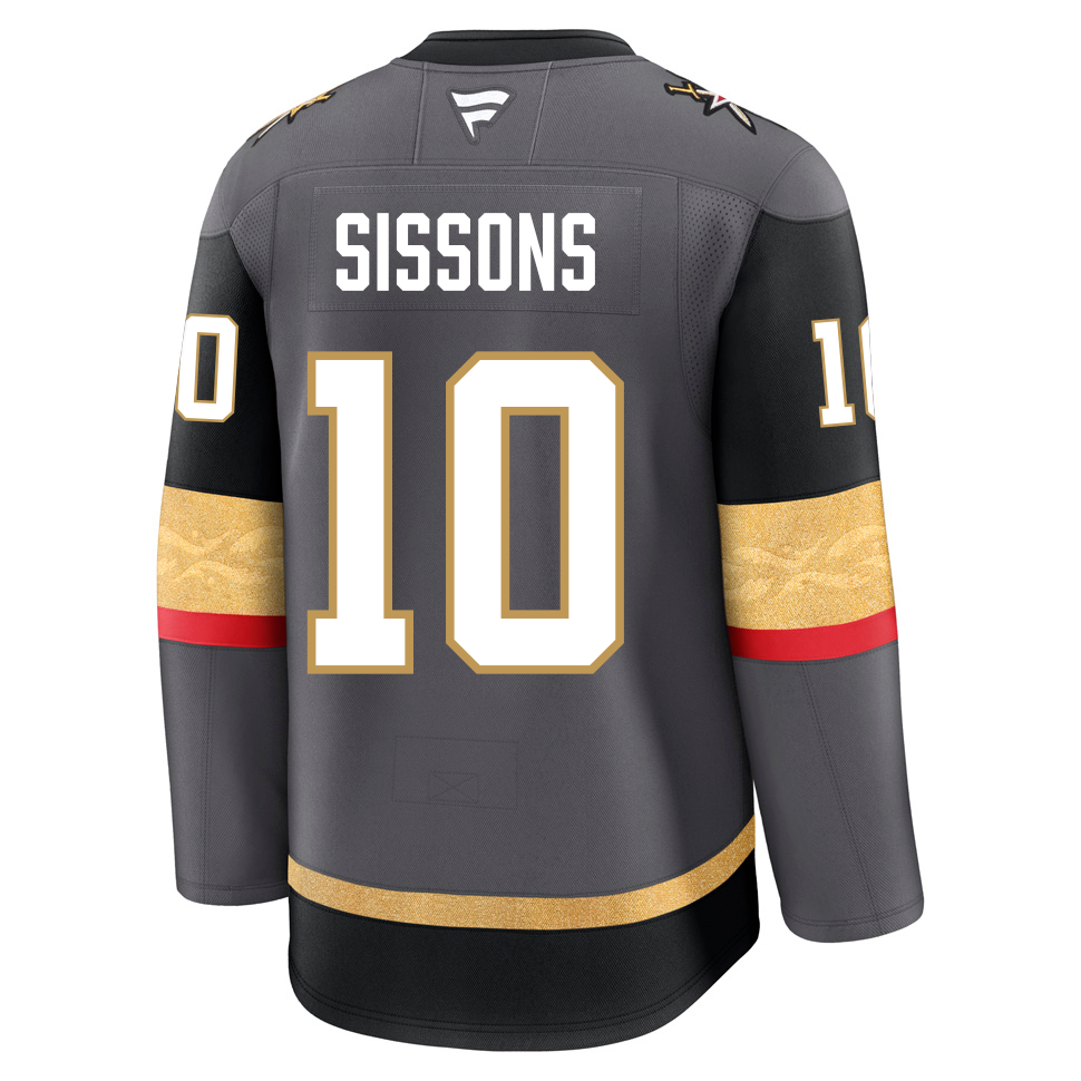 Vegas Golden Knights Fanatics Premium #10 Colton Sissons Jersey