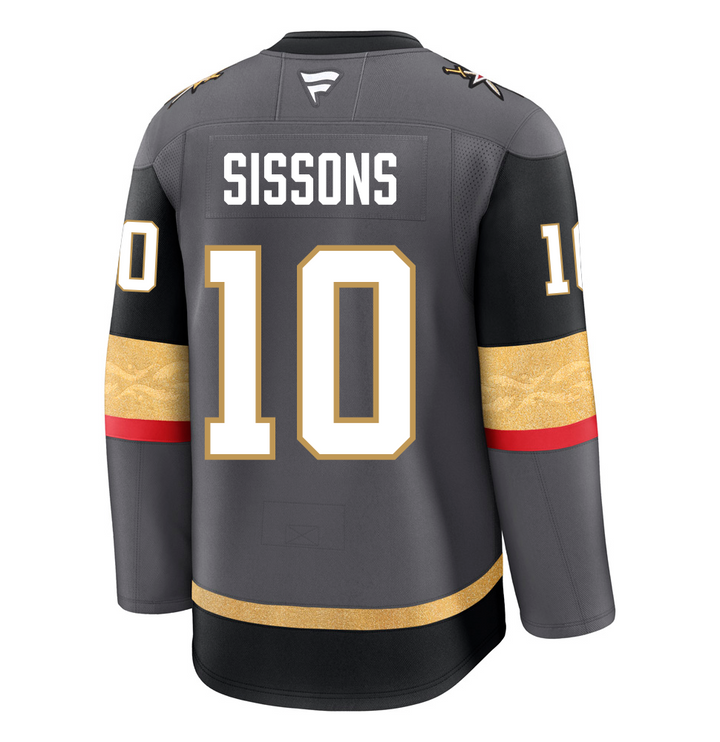Vegas Golden Knights Fanatics Premium #10 Colton Sissons Jersey