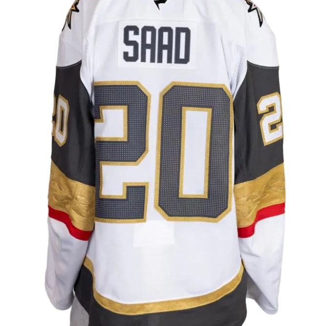 Game-Worn:#20 Brandon Saad White Set 2 2025/26-20583 - Vegas Team Store