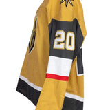 Game-Worn:#20 Brandon Saad Gold Set 2 2025/26 Jersey-20661 - Vegas Team Store