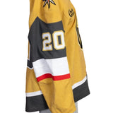 Game-Worn:#20 Brandon Saad Gold Set 2 2025/26 Jersey-20661 - Vegas Team Store