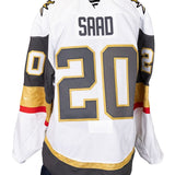 Game-Worn: #20 Brandon Saad White Circa Set 1 2025/26 Jersey-20094