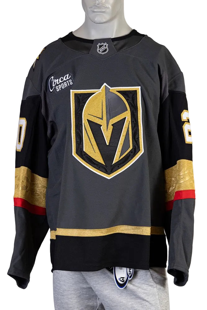 Game-Worn: #20 Brandon Saad Gray Set 1 2025/26 Jersey-20360 - Vegas Team Store