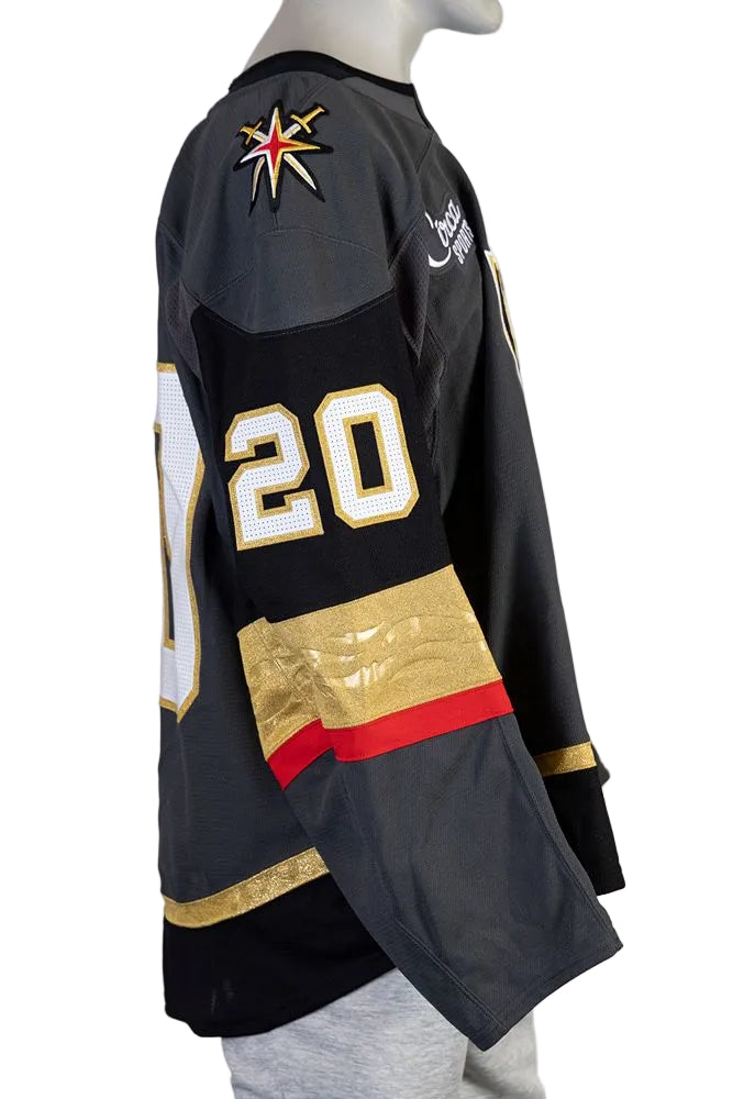 Game-Worn: #20 Brandon Saad Gray Set 1 2025/26 Jersey-20360 - Vegas Team Store
