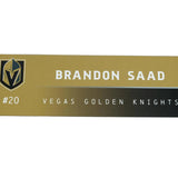 #20 Brandon Saad SCF Press Nameplate
