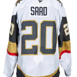 Game-Issued: #20 Brandon Saad 2026 SCF White Set 2 Jersey-21860