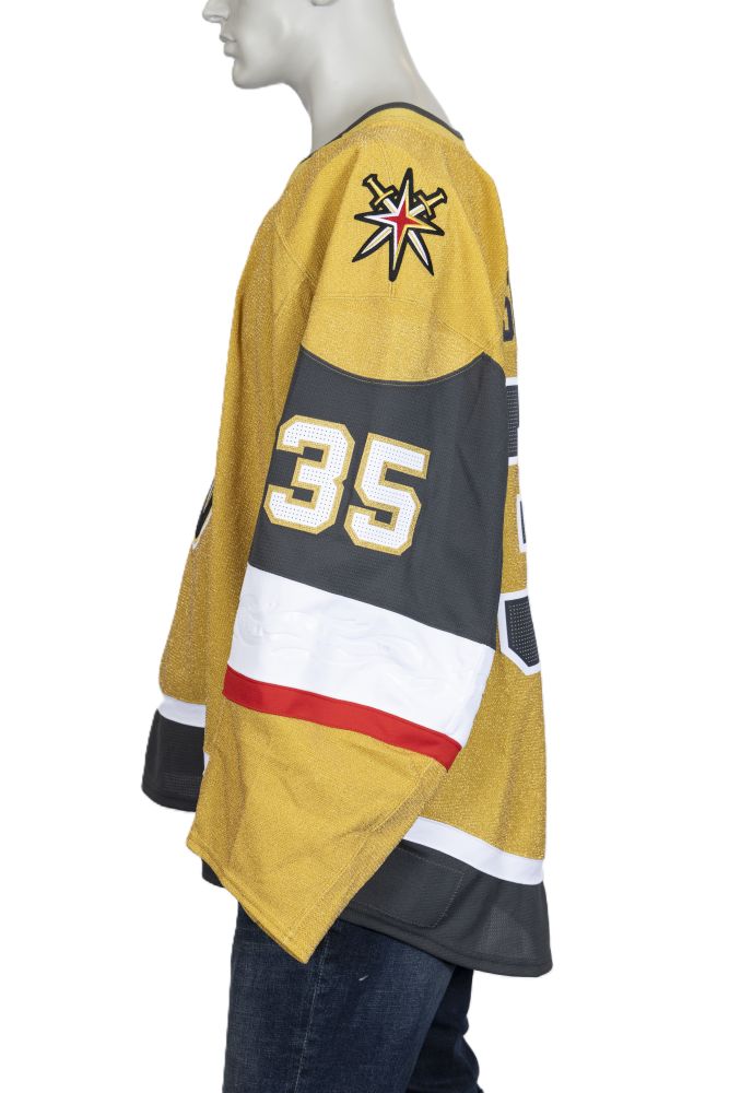 Game-Issued: #35 Ilya Samsonov Set 4 Jersey-19478