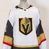 Game-Worn: #40 Akira Schmid White Set 1 2025/26  Jersey - 20182