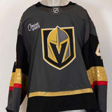 Game-Worn: #40 Akira Schmid Gray Set 1 2025/26  Jersey - 20366