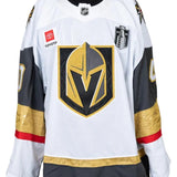 Game-Issued: #40 Akira Schmid 2026 SCF White Set 2 Jersey-21866