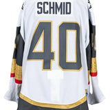 Game-Issued: #40 Akira Schmid 2026 SCF White Set 2 Jersey-21866