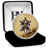 Vegas Golden Knights 10th Anniversary Gold Color Coin
