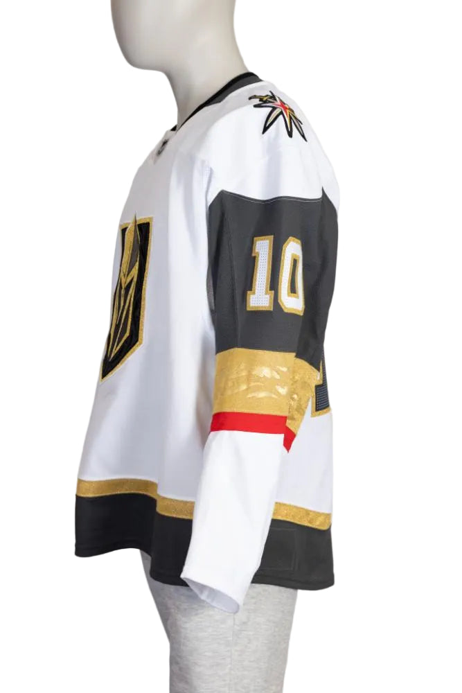 Game-Worn:#10 Colton Sissons White Set 2 2025/26 Jersey-20578 - Vegas Team Store