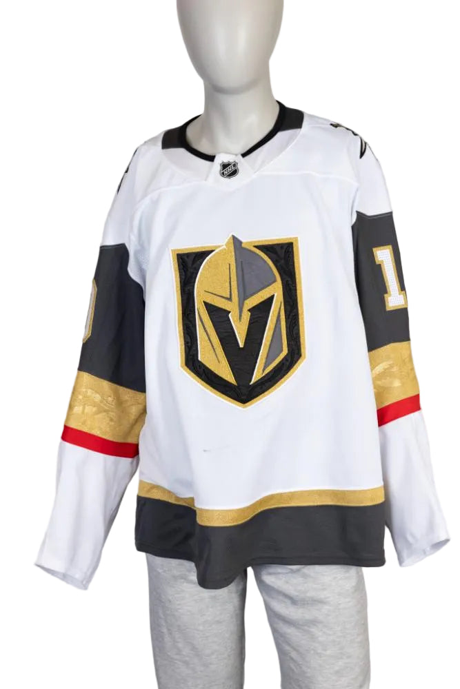 Game-Worn:#10 Colton Sissons White Set 2 2025/26 Jersey-20578 - Vegas Team Store