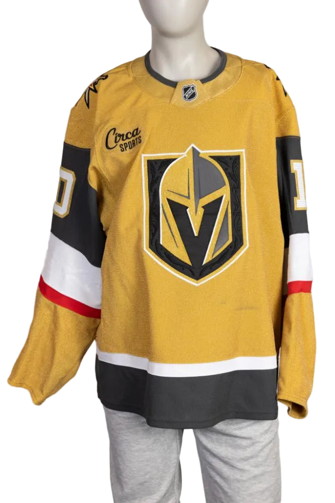 Game-Worn:#10 Colton Sissons Gold Set 2 2025/26 Jersey-20656 - Vegas Team Store