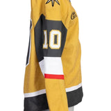 Game-Worn:#10 Colton Sissons Gold Set 2 2025/26 Jersey-20656 - Vegas Team Store