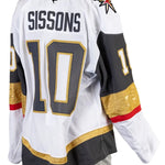 Game-Worn: #10 Colton Sissons White Set 1 2025/26 Jersey-20171 - Vegas Team Store
