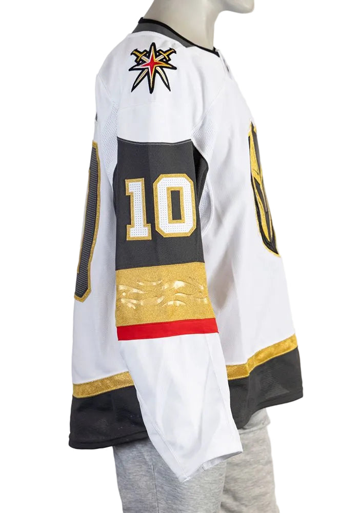 Game-Worn: #10 Colton Sissons White Set 1 2025/26 Jersey-20171 - Vegas Team Store