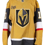 Game-Worn: #10 Colton Sissons Gold Set 1 2025/26 Jersey-20333 - Vegas Team Store