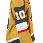 Game-Worn: #10 Colton Sissons Gold Set 1 2025/26 Jersey-20333 - Vegas Team Store