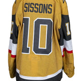 Game-Worn: #10 Colton Sissons 2026 SCP Gold Set 2 Jersey-21779