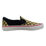 Vegas Golden Knights x Vans Classic Slip-On Checkerboard Shoe