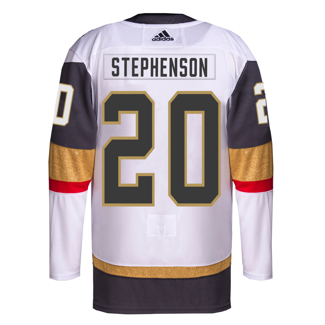 Chandler Stephenson Authentic Away White Jersey