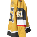 Game-Worn:#61 Mark Stone Gold Set 1 2025/26 Jersey-20347 - Vegas Team Store