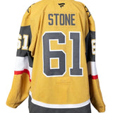 Game-Worn:#61 Mark Stone Gold Set 1 2025/26 Jersey-20347 - Vegas Team Store