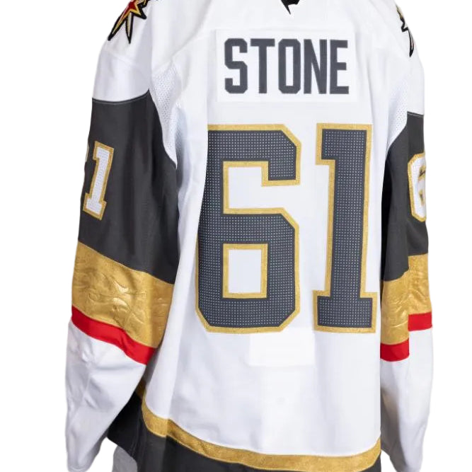 Game-Worn:#61 Mark Stone White Set 2 2025/26-20593 - Vegas Team Store