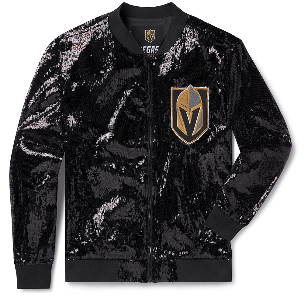 Vegas Golden Knights Women's Primary Sequin Jacket