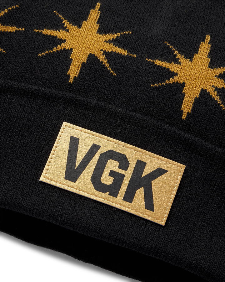 Vegas Golden Knights Starburst Knit Cap