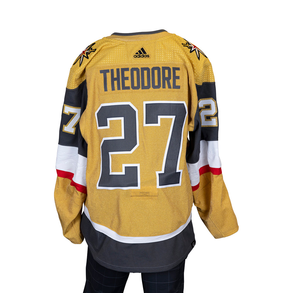 Game-Worn: #27 Shea Theodore 2023-2024 Stanley Cup Playoff Jersey - 16840