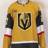 Game-Worn: #27 Shea Theodore Gold Set 1 2025/26  Jersey - 20341