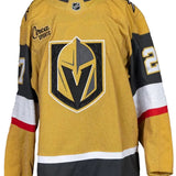 Game-Worn: #27 Shea Theodore 2026 SCP Gold Set 2 Jersey-21788