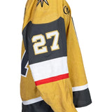 Game-Worn: #27 Shea Theodore 2026 SCP Gold Set 2 Jersey-21788
