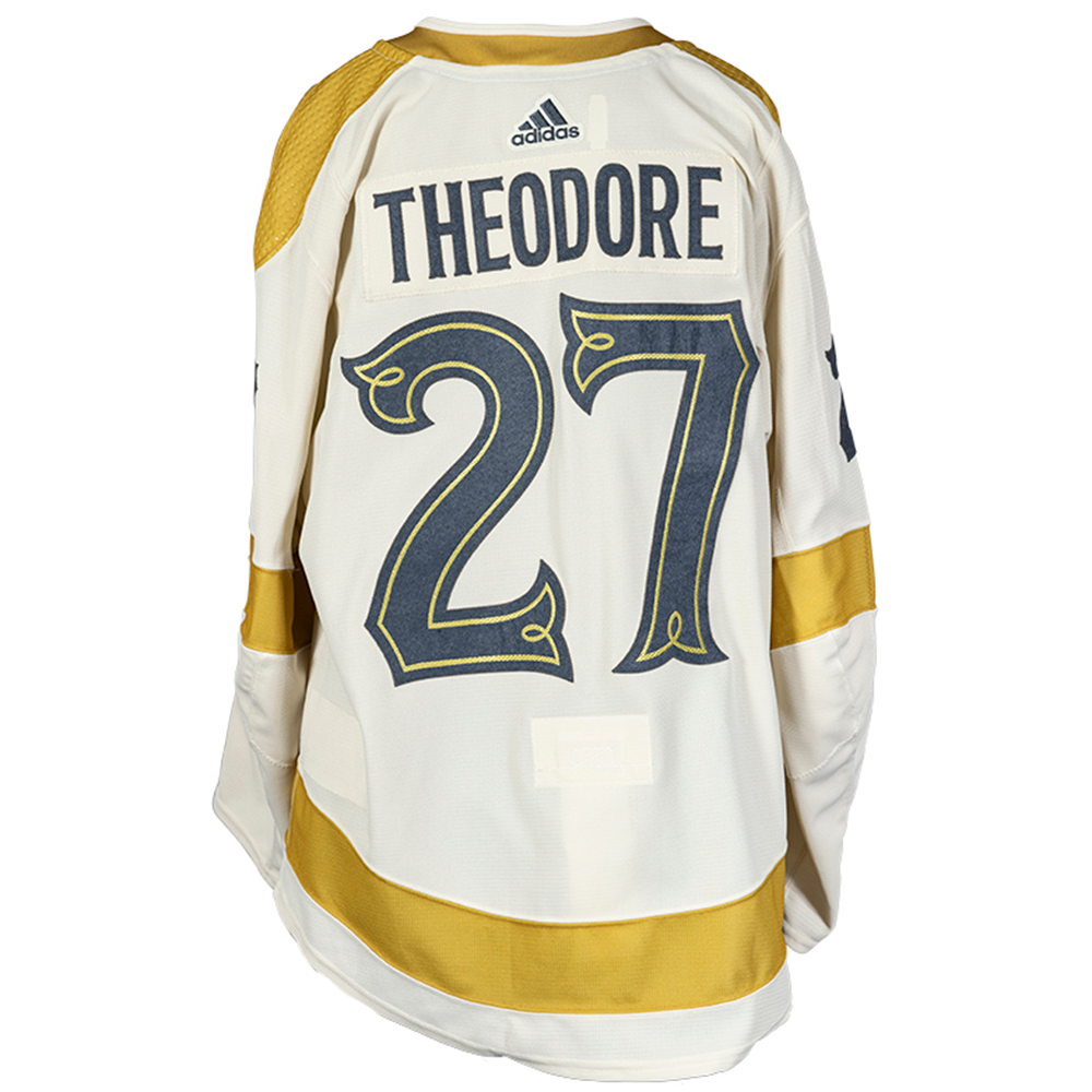 Game-Issued #27 Shea Theodore Winter Classic Jersey - 16072