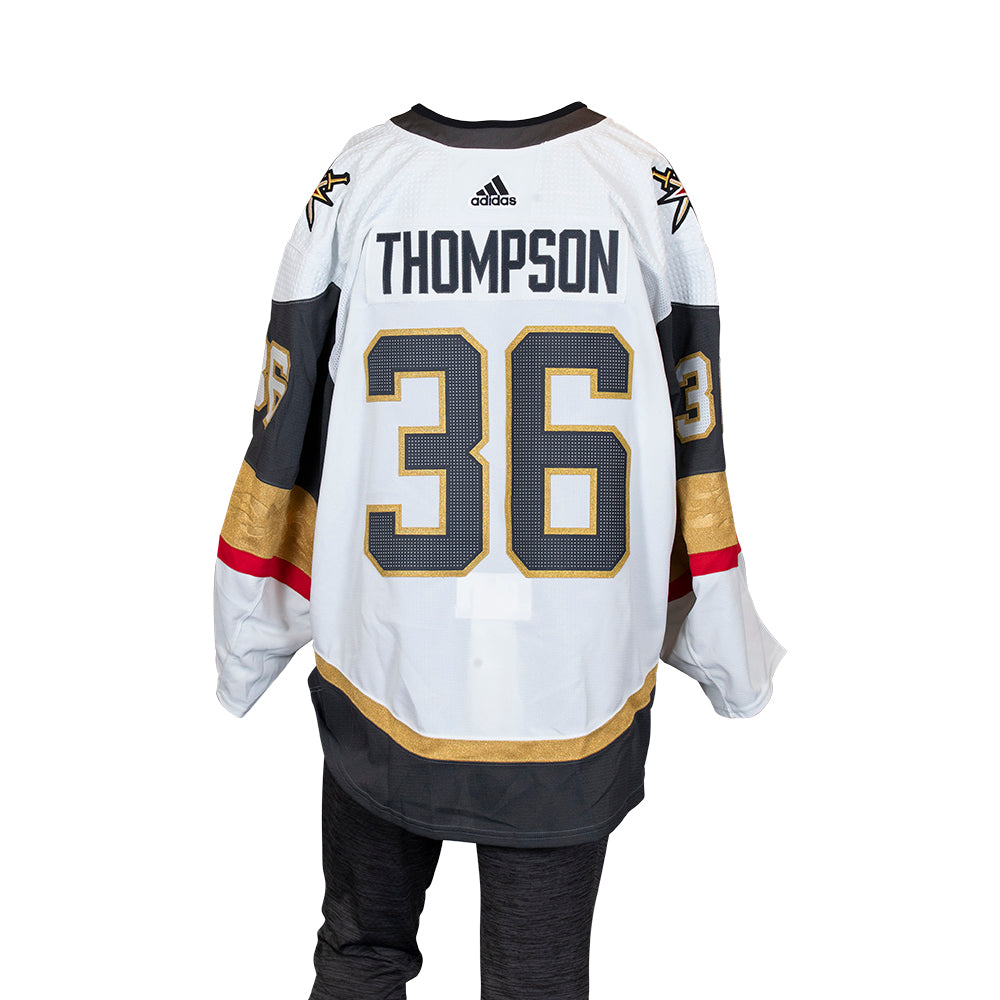 #36 Logan Thompson Game-Worn Stanley Cup Final Away Jersey - SC132
