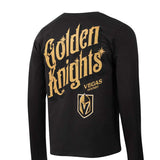 Vegas Golden Knights Stacked Spark Long Sleeve Tee - Vegas Team Store