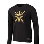 Vegas Golden Knights Stacked Spark Long Sleeve Tee - Vegas Team Store